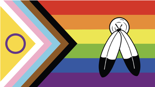 two spirit inclusive pride flag